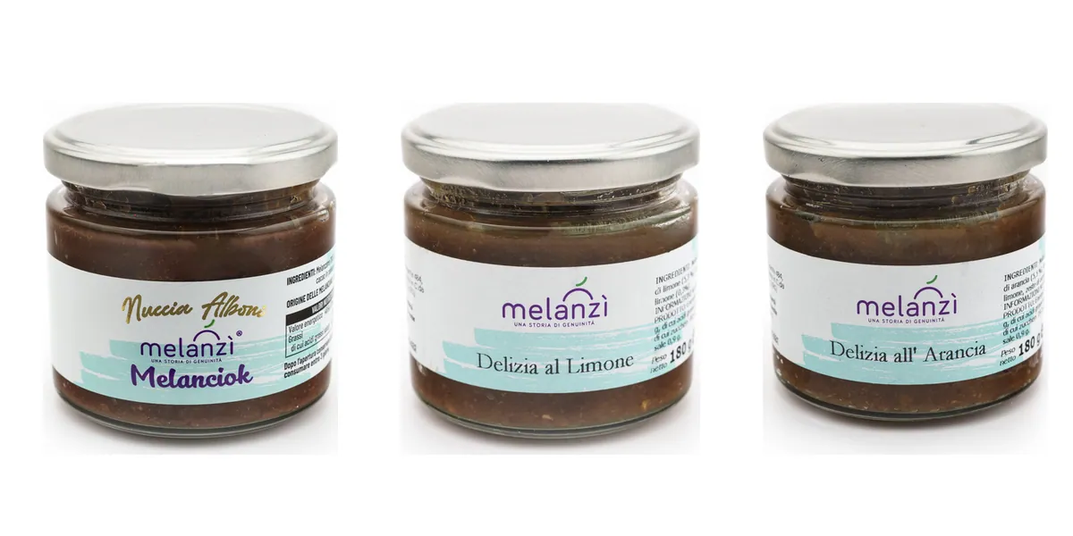 Vasetti Melanzì di Melanciok, Delizia al limone e Delizia all'arancia