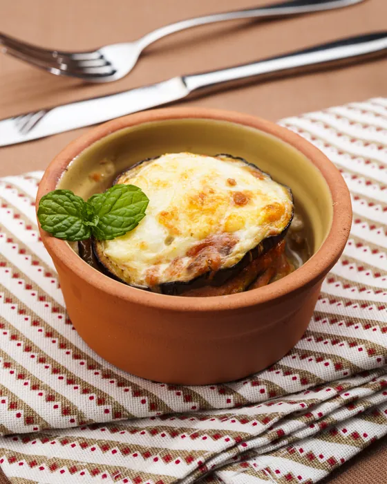 Timballini di parmigiana, dal libro 50 sfumature in cucina