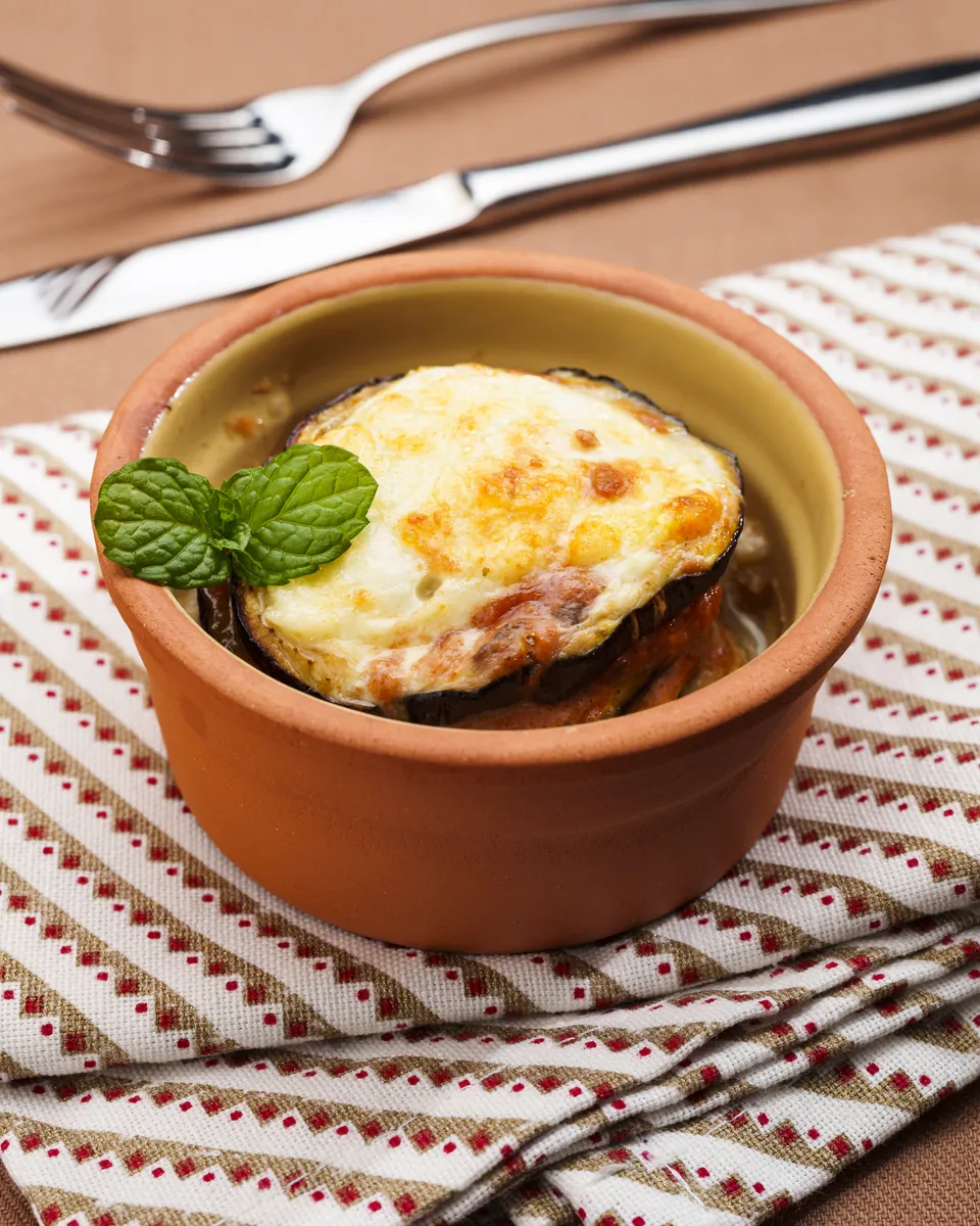 Timballini di parmigiana